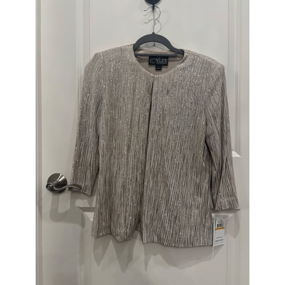 Glitter Jacket & Tank Set